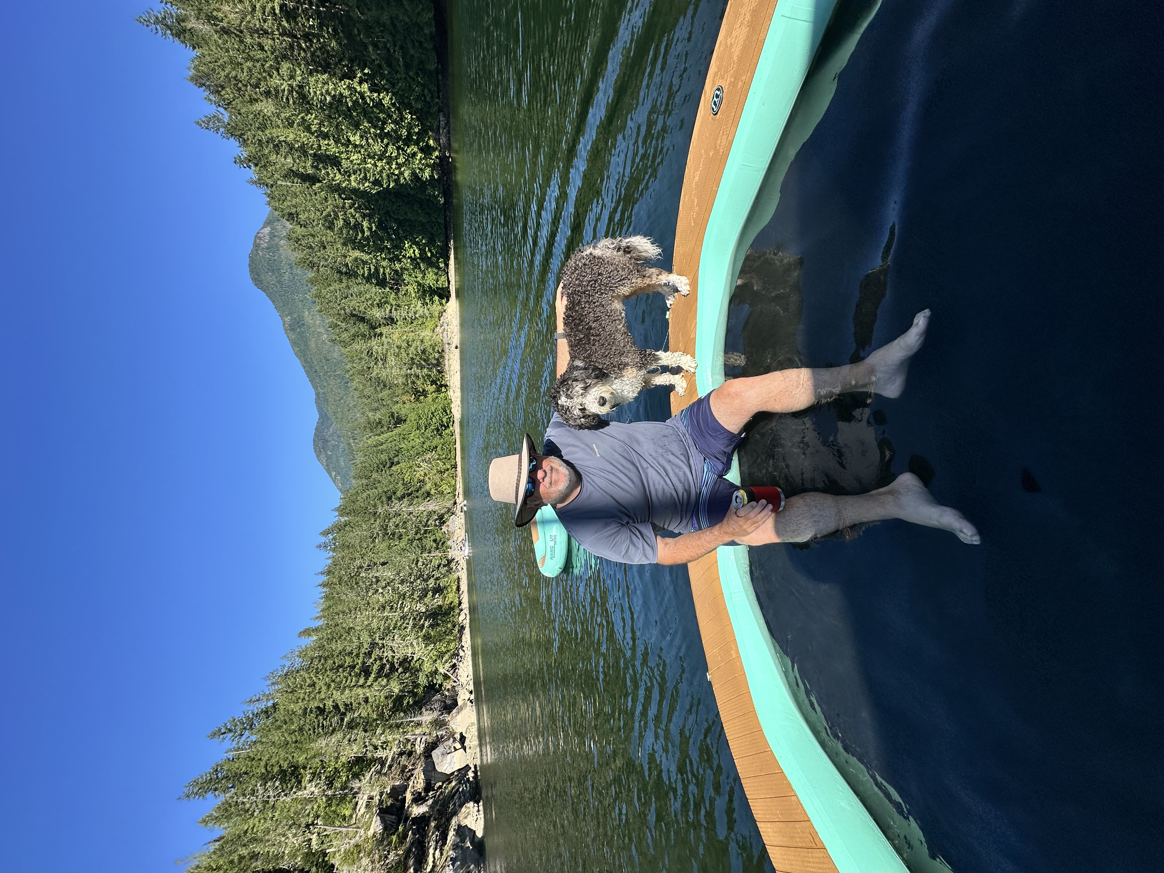 Playtime in Melanie Cove