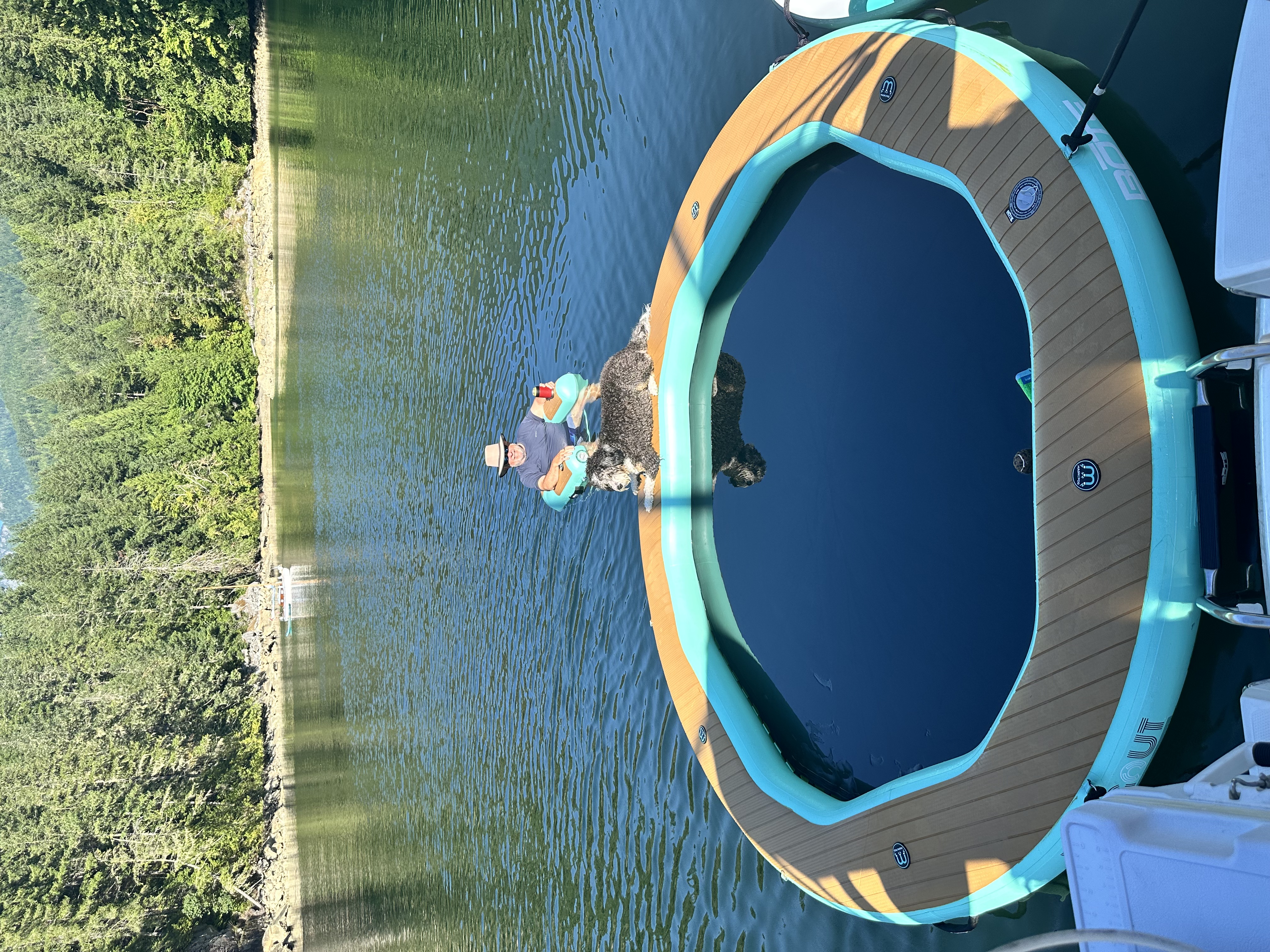 Playtime in Melanie Cove